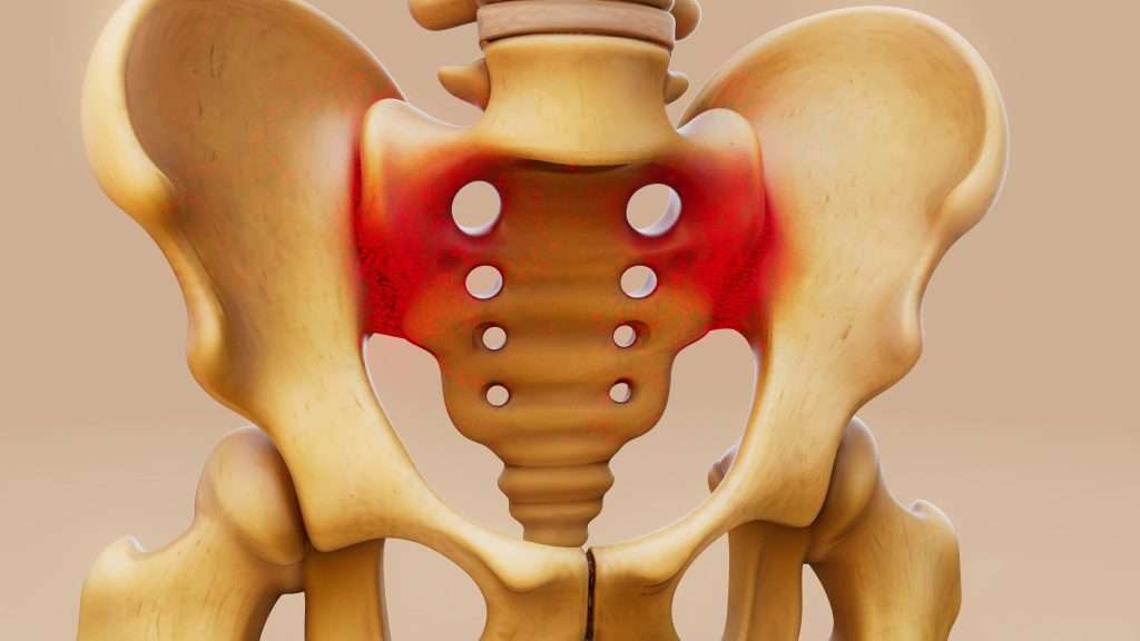 Medical diagram illustrating the sources of symptoms of urinary tract infections in the bladder and kidneys