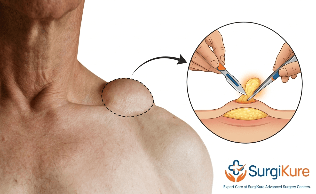 Best Lipoma Treatment in Visakhapatnam with Scarless Process