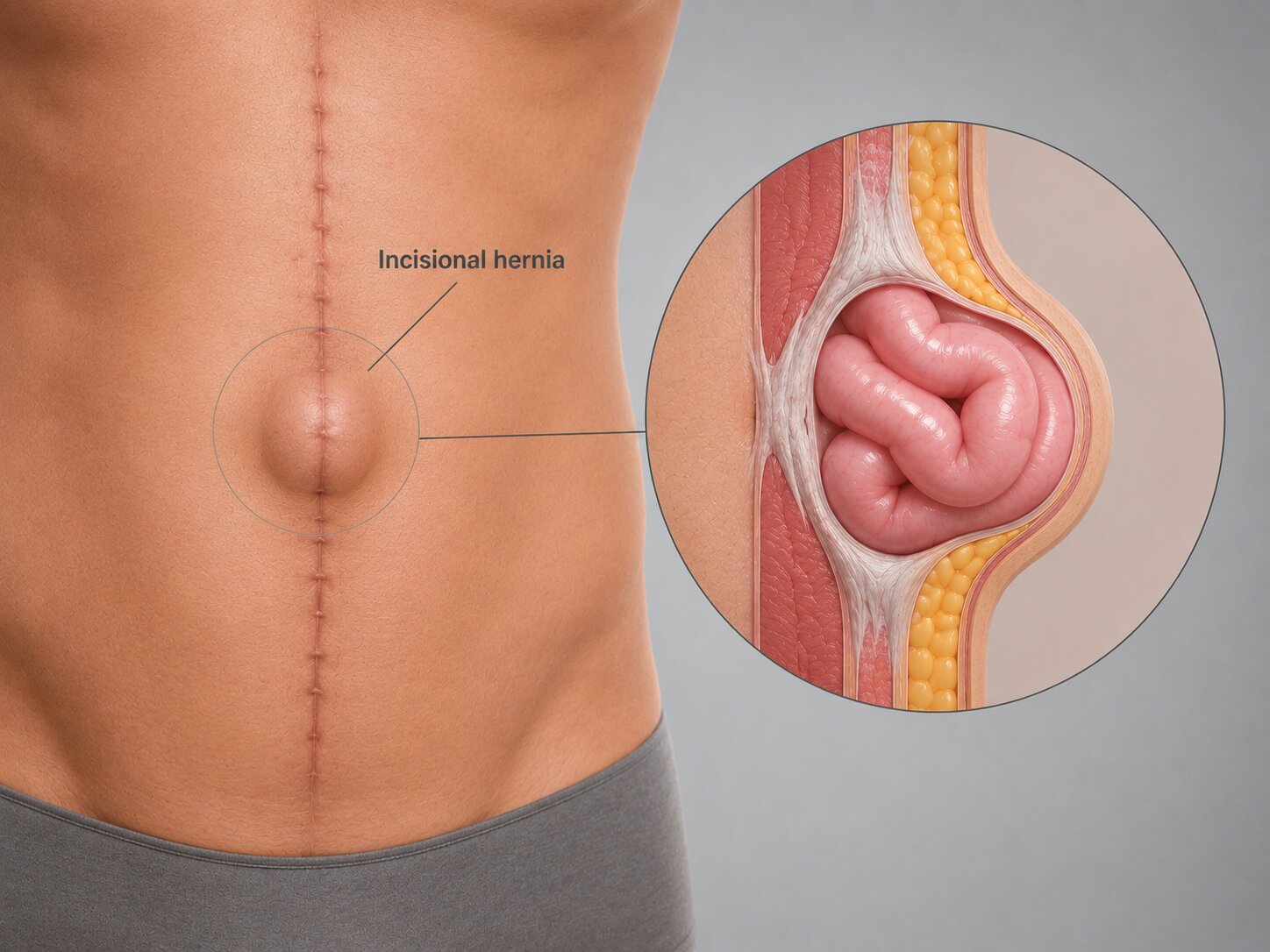 Incisional Hernia treatment at SurgiKure Visakhapatnam